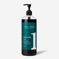 32oz bottle of Detox black liquid soap with charcoal and clay made by Teal and Moss
