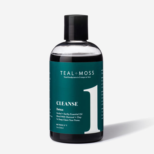 Cleanse Detox - Tea Tree + Charcoal Plastic 8oz
